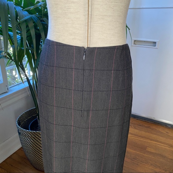 💸 3/$20 💸 Vintage Valerie Stevens Gray Long Skirt | 6P - Picture 5 of 7